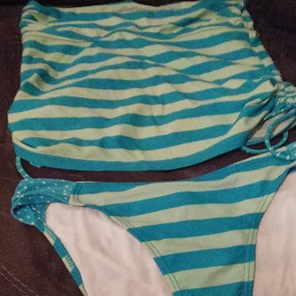 Kohls, large turquoise swimming suit
